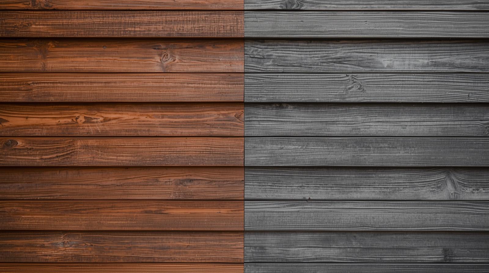 paint vs stain for wood siding in Illinois