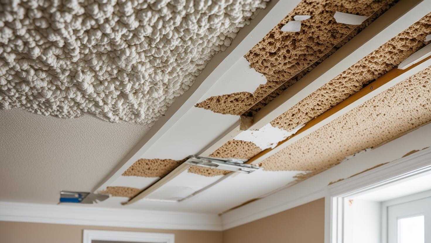 popcorn ceiling removal